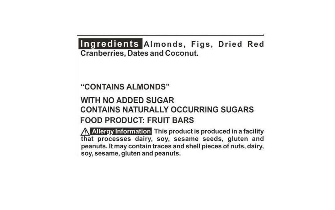 TheNibbleBox Famous Figmond Raw Bars   Pack  90 grams
